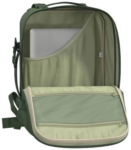 Odolný palubní batoh ve vojenském stylu Cabinzero Military 36L Mystic Green | e-TASKY.cz
