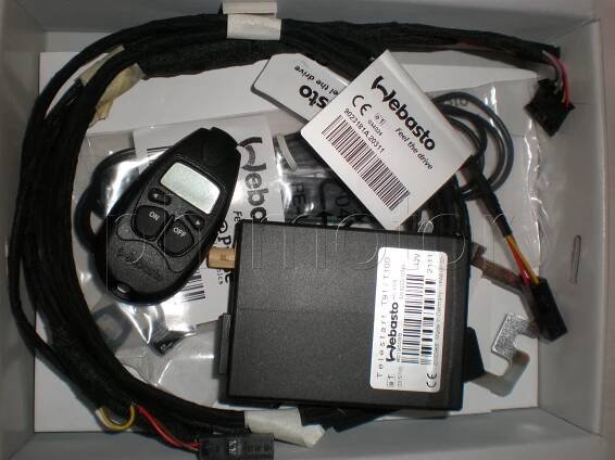 Dálkové ovládání Webasto HTM 100,Telestart T100 HTM + baterie 1314637