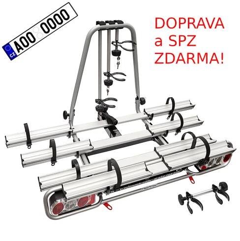 Nosič kol na tažné zařízení Wjenzek Variant 3+1
