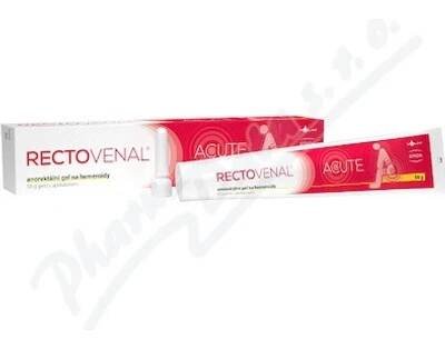 Rectovenal Acute anorektální gel na hemoroidy s aplikátorem 1 x 50 g