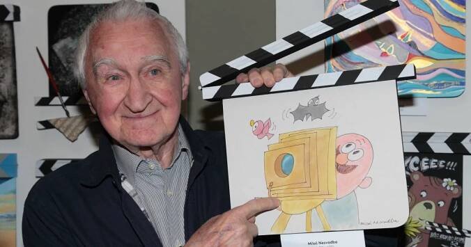 Zemřel Miloš Nesvadba, herec Národního divadla a populární dětský kreslíř. Bylo mu 95 let