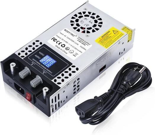 BOSYTRO Nastavitelný zdroj 0-48V 0-12,5A 600W