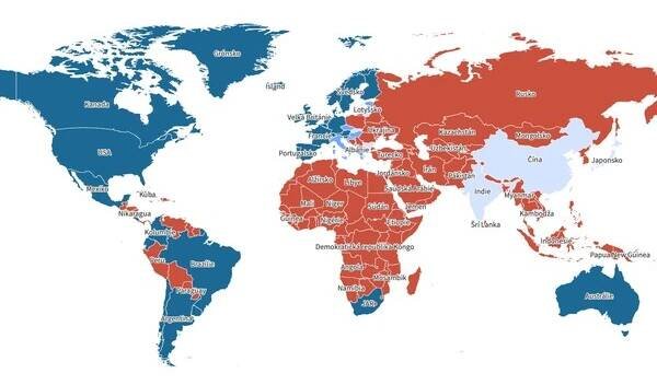 MAPA: Stejnopohlavní sňatky podle států světa. Legální jsou v 32 zemích