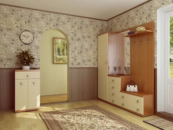 Zdobení chodby designem plastových panelů (53 fotografií): stěnové panely z MDF a PVC pro stěny chodby, zajímavé nápady