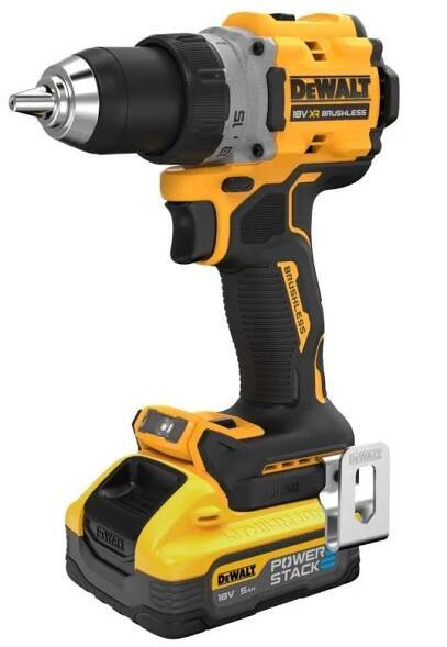 Aku vrtačka Dewalt DCD800H2T POWERSTACK 18V 2x5.0Ah : Dewalt-eshop.cz