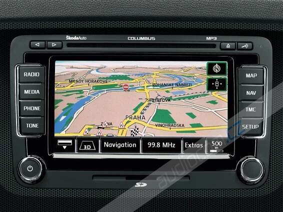 Navigační DVD-ROM Škoda Columbus / VW RNS 510 Západní Evropa 2020 V17 - Škoda / Volkswagen - Audiocom.cz
