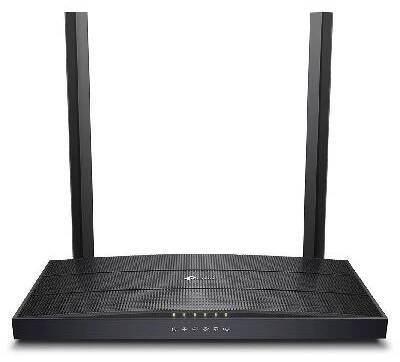 TP-Link Archer VR400 Router, bezdrátový, VDSL/ADSL modem, 802.11a/b/g/n/ac, 3x LAN, 1x LAN/WAN, 1x DSL (RJ-11), AC1200, černý Archer VR400