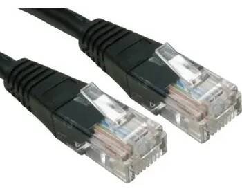 Ethernetový kabel, Černá, PVC, ≤80 10m