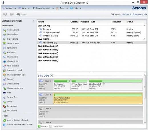 Acronis Disk Director 12 (elektronická licence)