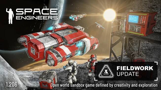 Space Engineers: Fieldwork Live Now!