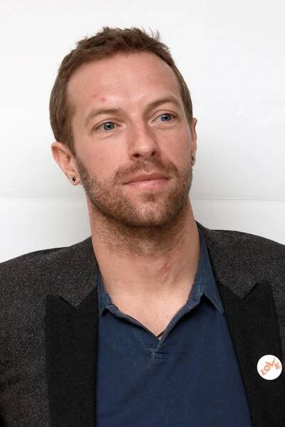 Chris Martin Close-Up Wallpaper