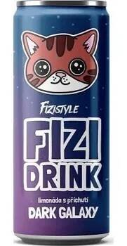 Fizistyle Fizi Drink Limonáda s příchutí Dark Galaxy 250ml