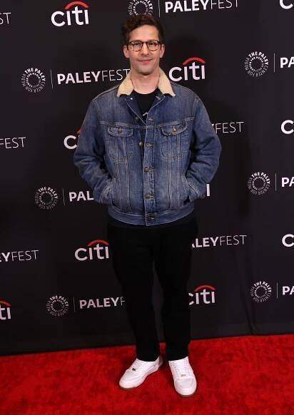 Andy Samberg at the PaleyFest LA screening of "Late Night with Seth Meyers".