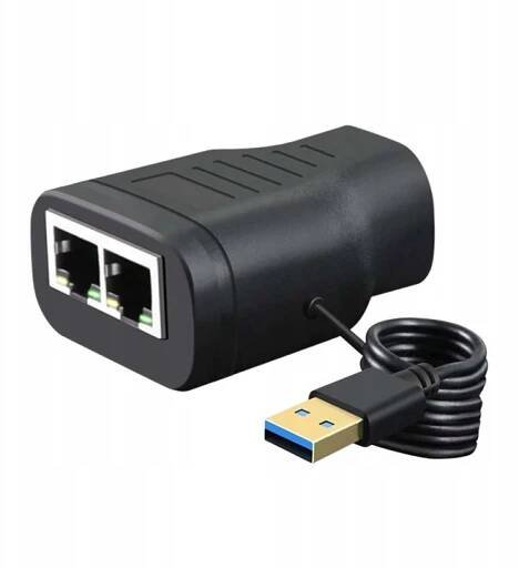 Síťový rozbočovač RJ45, ethernetový adaptér, prodlužovací konektor, LAN rozbočovač 1 na