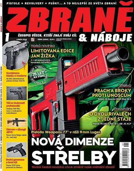 Časopis Zbraně & náboje 1/2025