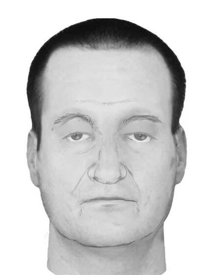 Dle nalezené lebky vytvořili specialisté z Kriminalistického ústavu Praha pomocí forenzní faciální rekonstrukce identikit zemřelého. Pokud osobu na identikitu poznáváte, obraťte se prosím na linku tísňového volání Policie České republiky 158.