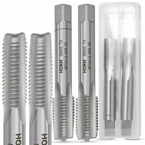 RUČNÍ ZÁVITNÍK M12x1.5mm 2 ks DIN-2181/2P