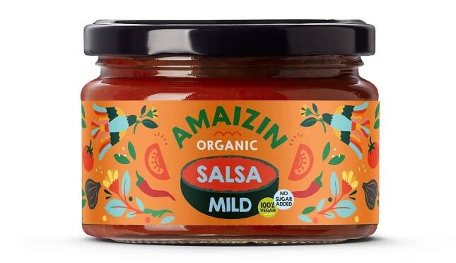 Salsa - omáčka sladká 260 g BIO   AMAIZIN