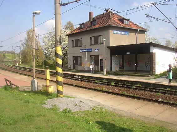 zastávka Mirošovice u Prahy (pásmo 2)