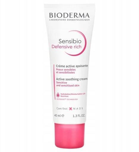 Bioderma Sensibio Defensive Rich aktivní krém 40 ml