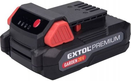 Akumulátor EXTOL Premium Garden 20V, Li-ion 2000 mAh 8895780