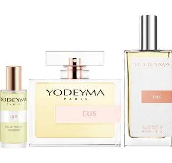 Dámský parfém YODEYMA Paris Iris EDP - set 3ks (15ml, 50ml a 100ml)