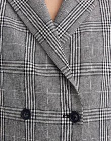 Caldwell Double-Breasted Blazer in Plaid