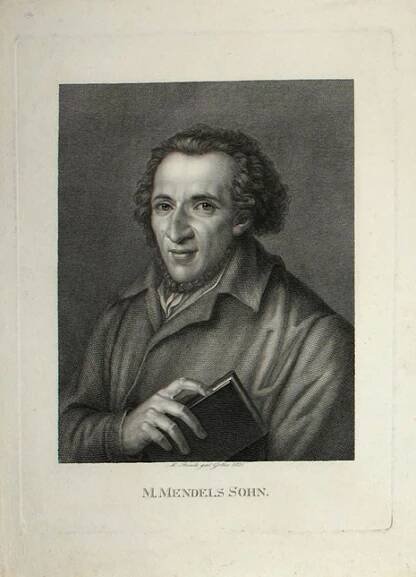 Moses Mendelssohn, 1821