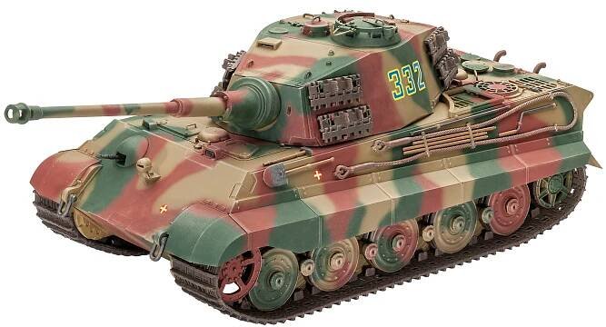 Revell Tiger II Ausf. B Henschel Turret 1:35 od 736 Kč