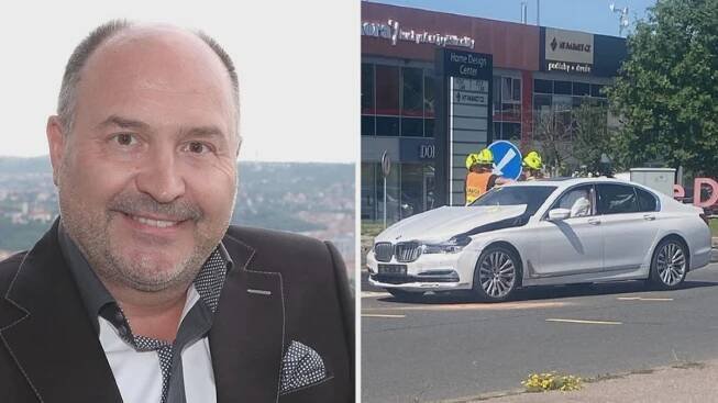 Michal David měl autonehodu. Na křižovatce do něj vrazilo auto