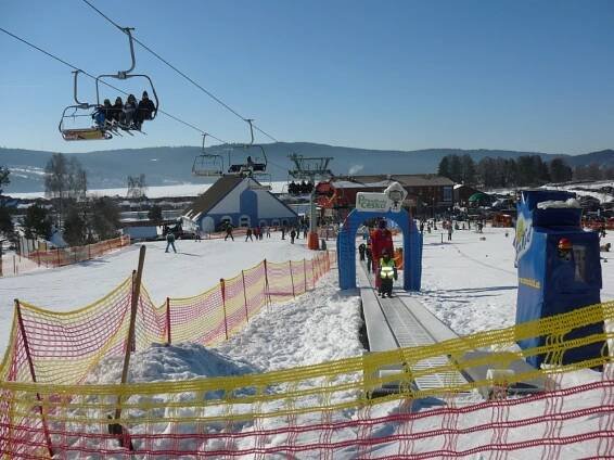 Ski areál Lipno
