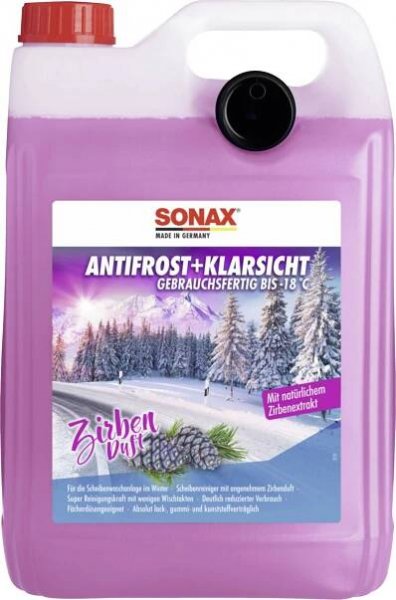 Sonax AntiFrost+KlarSicht Zirbe 131552 ochrana skel proti mrazu 5 l