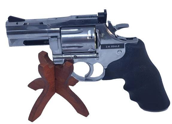 ASG Dan Wesson 715 2,5" silver Vzduchový revolver 4,5 mm diabolo