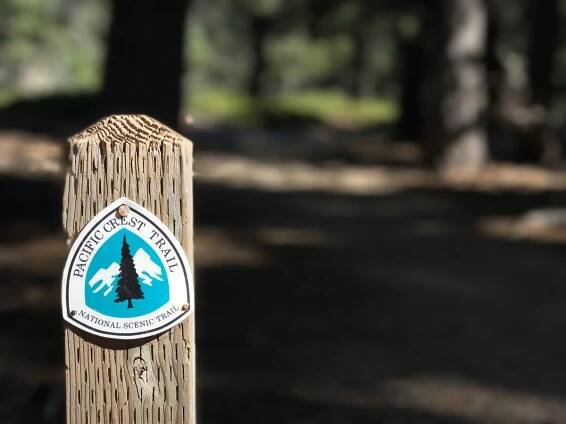 PCT Trail Marker