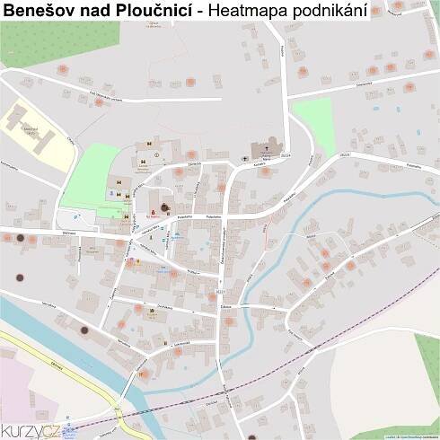 Benešov nad Ploučnicí - mapy | Kurzy.cz