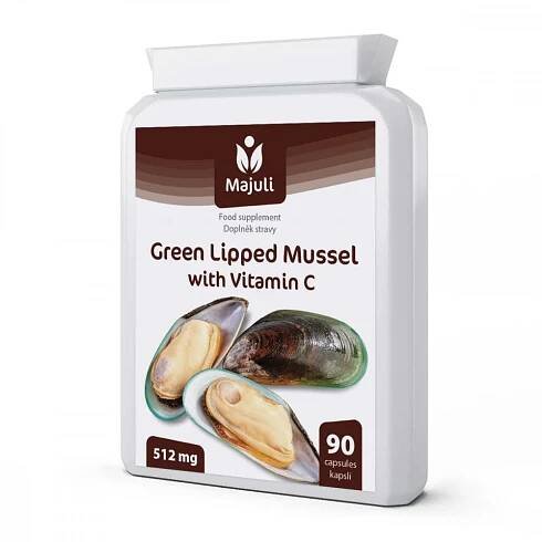 Majuli Slávka zelenoústá s vitamínem C 512 mg 90 kapslí