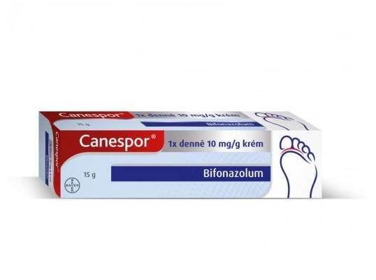 Canespor 1x denně 10mg/g krém 15 g