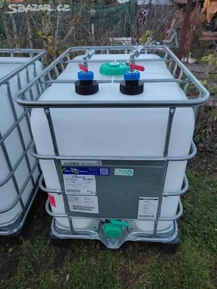 IBC kontejner 600 litrů 3.000,-Kč PROSTĚJOV