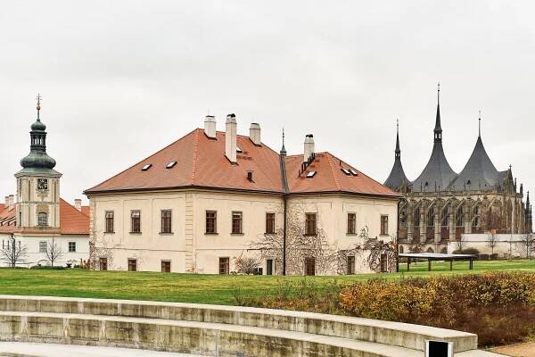Pohled na Štábní domek patřící k GASK zvenku
