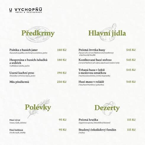 Svatomartinské hody 2024 - Restaurace U Vychopňů