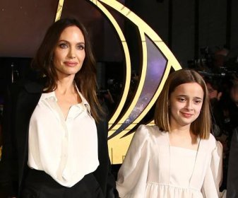 Angelina Jolie gave Vivienne the middle name Marcheline after her mother. Photo: Invision/AP
