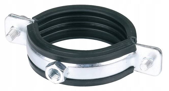 Držák objímka pro trubky 32-37 mm 1 palec hlava s gumou