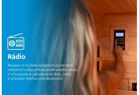 Infrasauna Marimex POPULAR 4003 XXL | Marimex.cz 