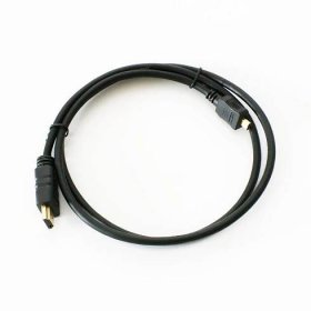 HDMI - microHDMI kabel, zlacený, černá, 1m