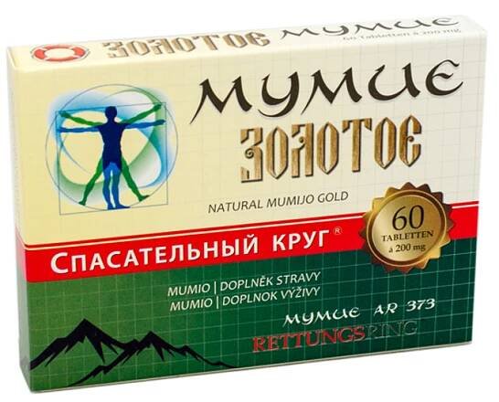 TML Mumio zlaté 200 mg 60 tablet