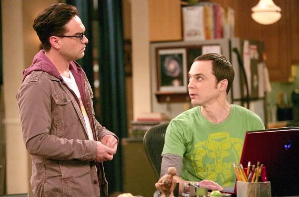 Teorie velkého třesku - Útok hackera Zarneckiho - Z filmu - Johnny Galecki, Jim Parsons