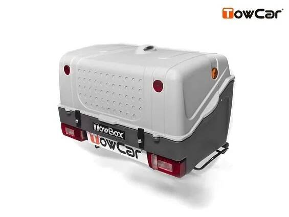 TowCar TowBox V1 šedý, na tažné zařízení