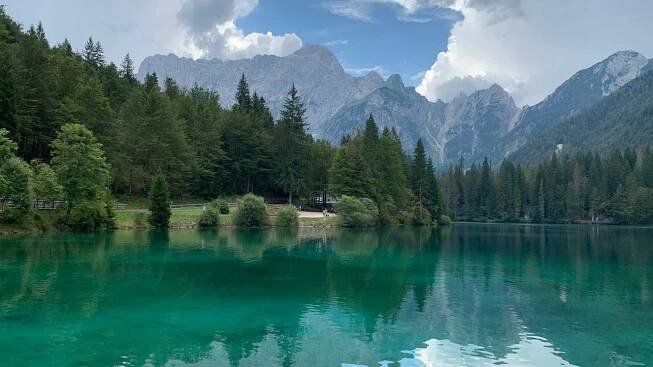 Výlet kolem krásných jezer Lago di Fusine v Itálii