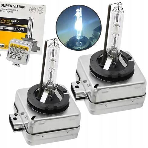 2x Žárovka hořáková žárovka D1S 4300 XENON HID 12V EXTREME WHITE +60%