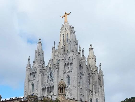 Barcelona z výšky